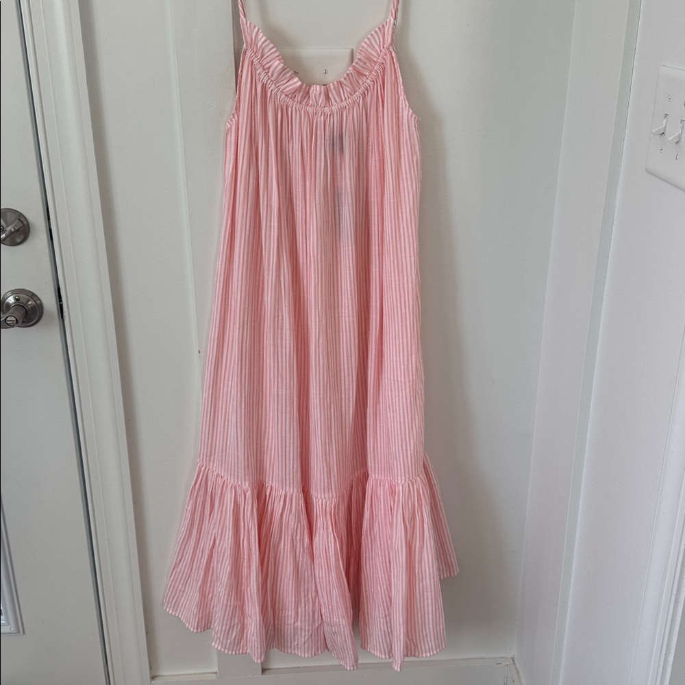 NWT J Crew Ruffle beach dress Size M/L - Picture 11 of 14